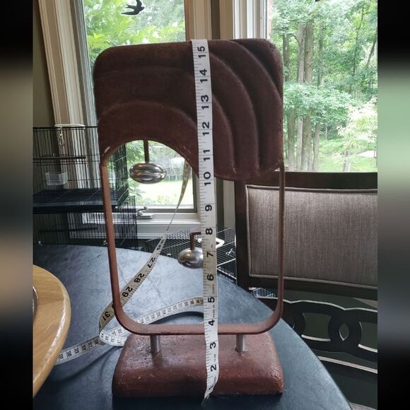 Stone & Metal Face Sculpture - Picture 7 of 8